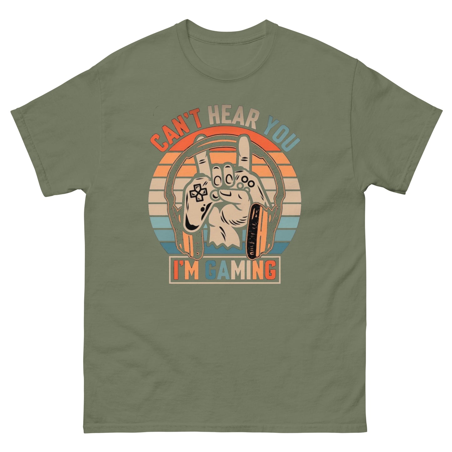 Can't Hear You...I'm Gaming Graphic Design T-Shirt